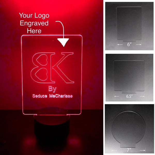 Engraved Logo LED Sign